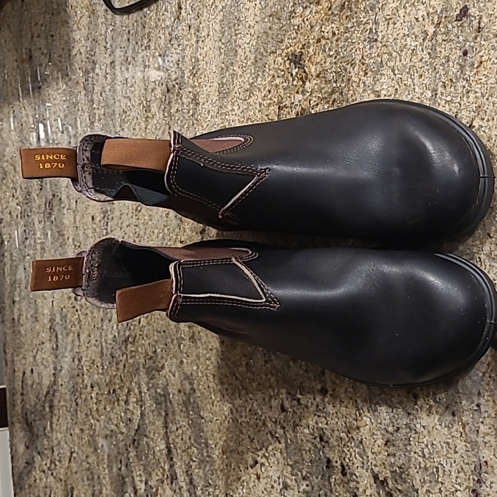 Blundstone Black and Brown Men's Boots